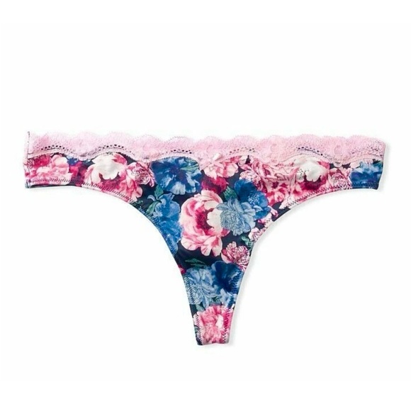 Victoria's Secret Other - Victoria’s Secret Dream Angels Floral Thong Pantie Medium